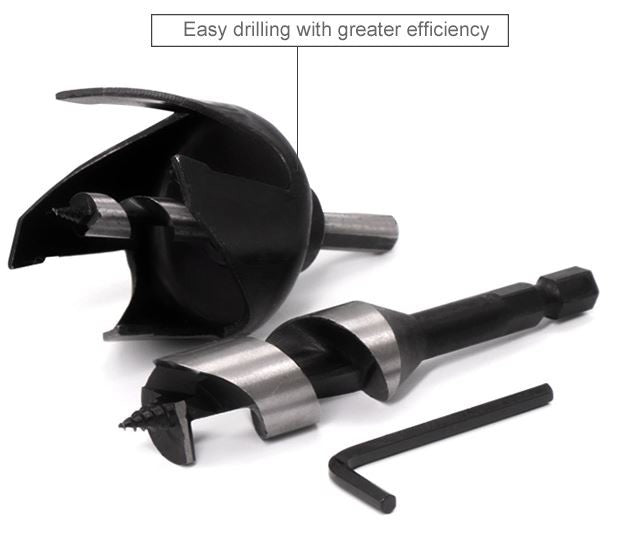 3 Piece Lock Installation Kit for Cutting Circular Door Holes