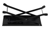 Zenison Guitar Foot Rest Stool Folding Adjustable Height Non-Slip Rubber Pad
