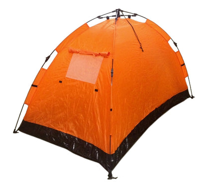 2 Person Instant and Automatic Pop-Up Camping Tent - Orange