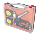 3 Way Tacker Staple Gun Kit Stapler Includes U-Shaped, Standard & Brad Nails