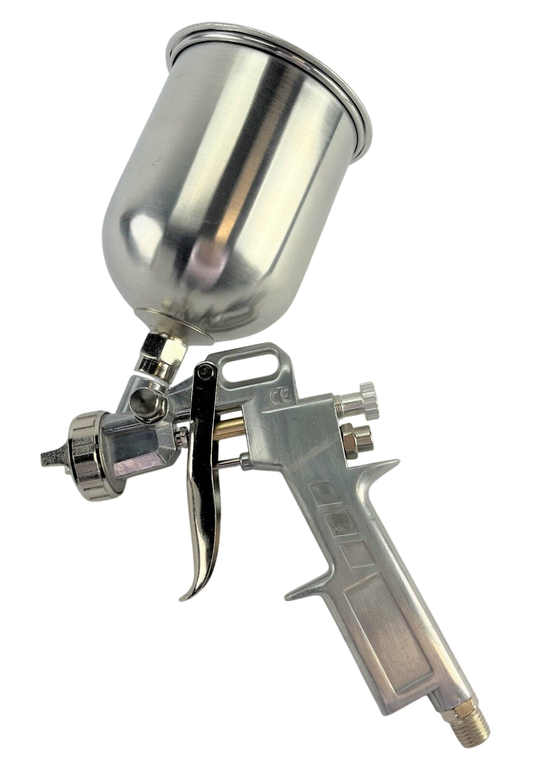 Gravity Feed Air Paint Spray Gun – 600ml (20oz)1.5mm Nozzle High-Pressure Automotive Sprayer