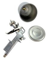 Gravity Feed Air Paint Spray Gun – 600ml (20oz)1.5mm Nozzle High-Pressure Automotive Sprayer