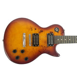 Electric Guitar - Burled Maple Sunburst Tobacco Pattern