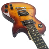 Electric Guitar - Burled Maple Sunburst Tobacco Pattern