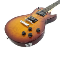 Electric Guitar - Burled Maple Sunburst Tobacco Pattern