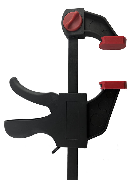 24" Inch RATCHETING BAR CLAMP 2.5" Throat Depth NYLON Handle w/ Trigger