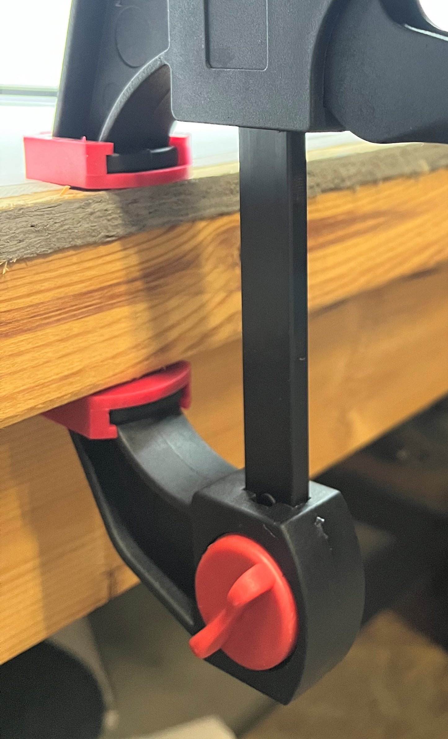 24" Inch RATCHETING BAR CLAMP 2.5" Throat Depth NYLON Handle w/ Trigger