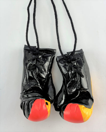 <p><strong>Mini Boxing Gloves GERMANY Country Flag National Pride MMA Car Mirror D&eacute;cor</strong></p>