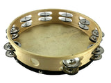 <p>Zenison 10" Single Row Tambourine 18 Jingle Tambourine for Adults Kids Percussion Music</p>