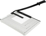 Paper Cutter 18" x 15" Guillotine Blade Paper Trimmer Multiuse for Home & Office