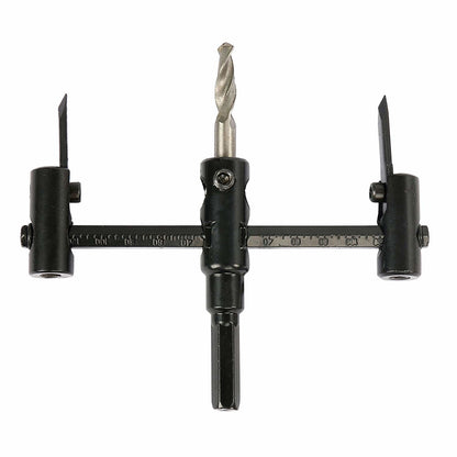 Heavy Duty Circular Cutting Tool, Cuts Variety of Materials, 1/4" Shank