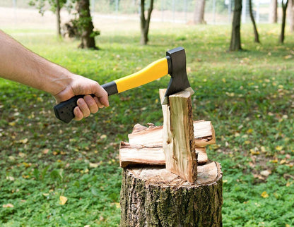 Multi-Functional HATCHET 14" Heavy Duty Fiberglass Survival Hiking Camping Axe