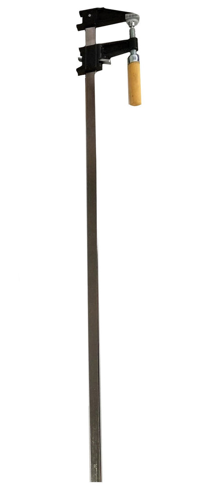 30" Steel Bar Clamp with Metal Ratcheting System and Quick Release Suitable for a Wide Range of Woodworking and Metalworking