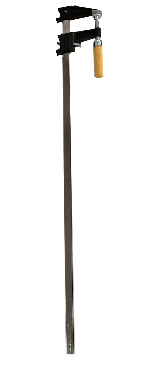 30" Steel Bar Clamp with Metal Ratcheting System and Quick Release Suitable for a Wide Range of Woodworking and Metalworking