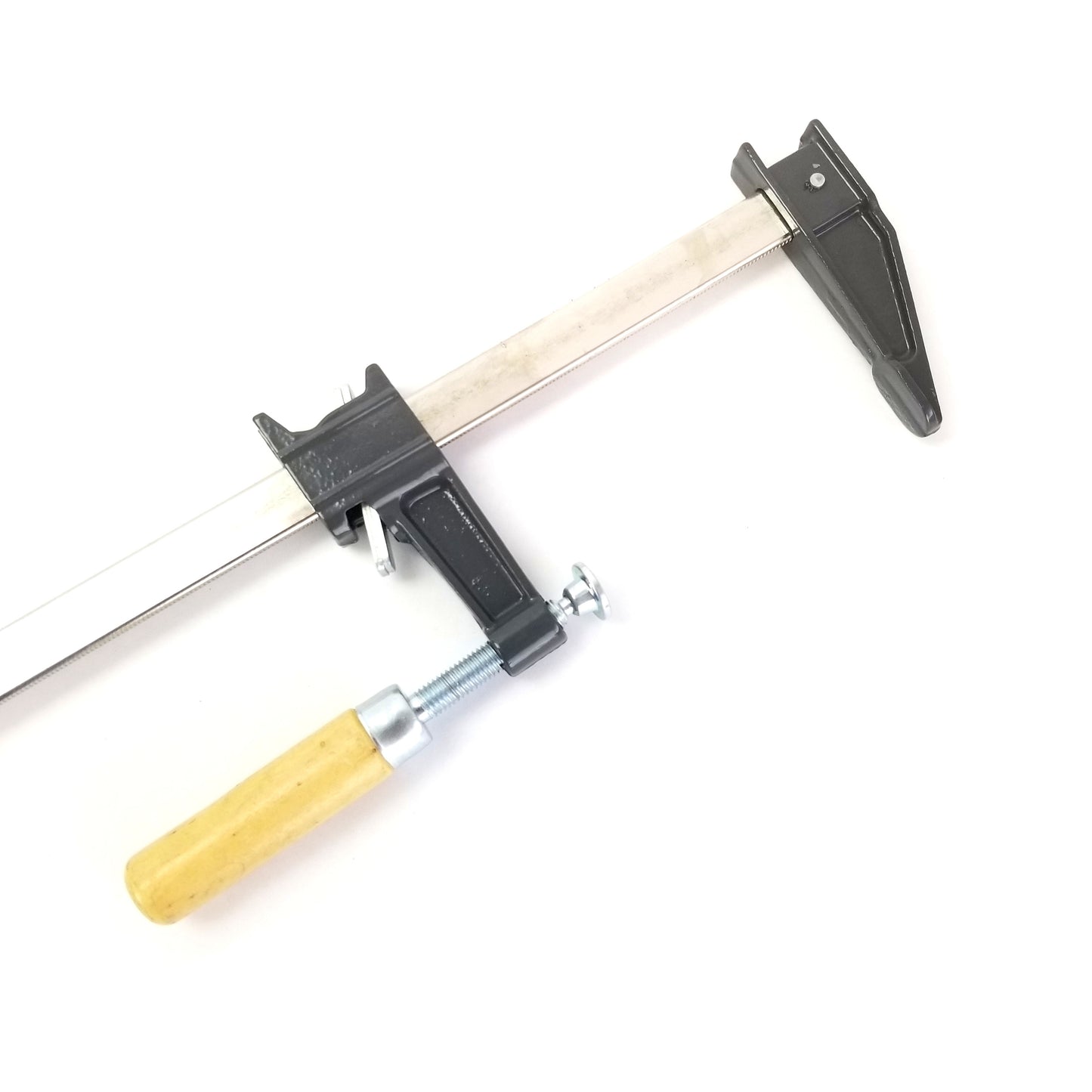 30" Steel Bar Clamp with Metal Ratcheting System and Quick Release Suitable for a Wide Range of Woodworking and Metalworking