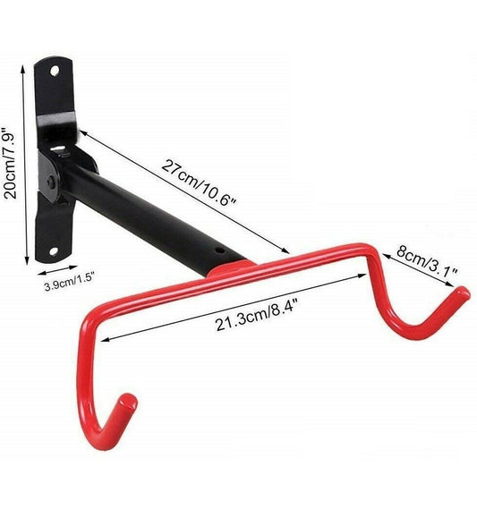 Bike Flip Up Bicycle Storage Hanger Rack Garage Wall Mount Holder Heavy Duty