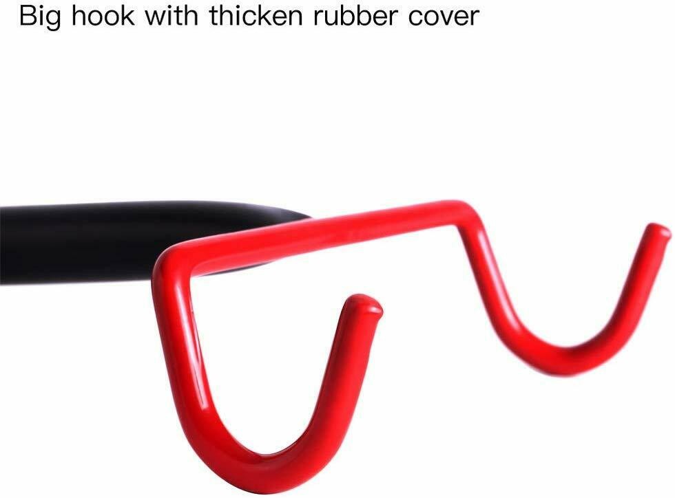 Bike Flip Up Bicycle Storage Hanger Rack Garage Wall Mount Holder Heavy Duty