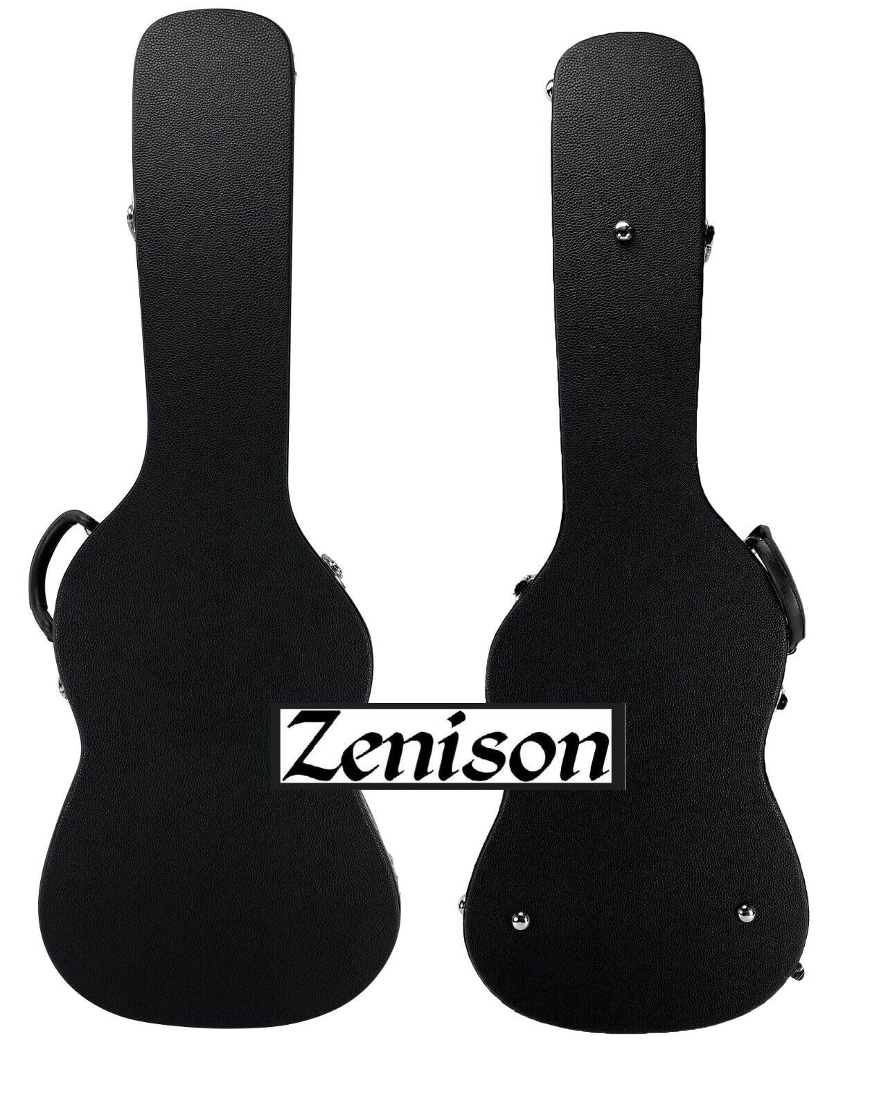 Zenison Electric Hard-Shell Strat Style LP Style with Lock Latch Heavy Duty