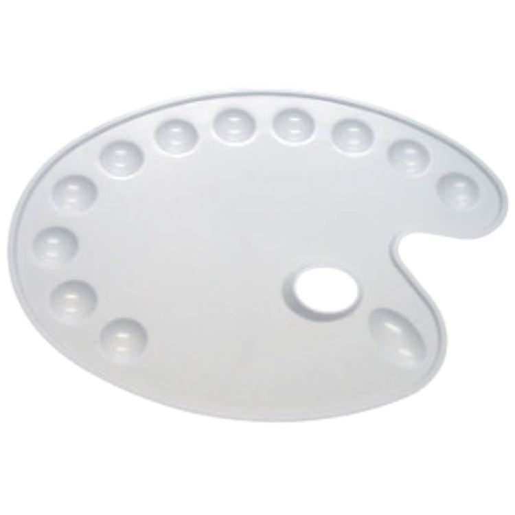 Artist Palette - Professional 12 Section Tray for Dividing Mixing Blending Paint