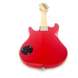 Kids 30 Inch Electric Guitar Combo, 5W Amp Loudspeaker, Solid Wood Body, Color: Red