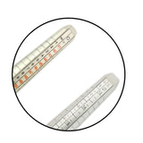 Ring Size Mandrel, US Sizes 1-15, EU, mm, and International Sizes, Aluminum