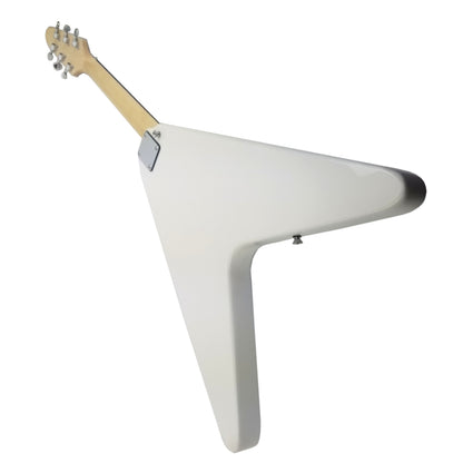 Electric Guitar 6 String Solid Wood Body Bolt on Neck ROCK METAL Style White