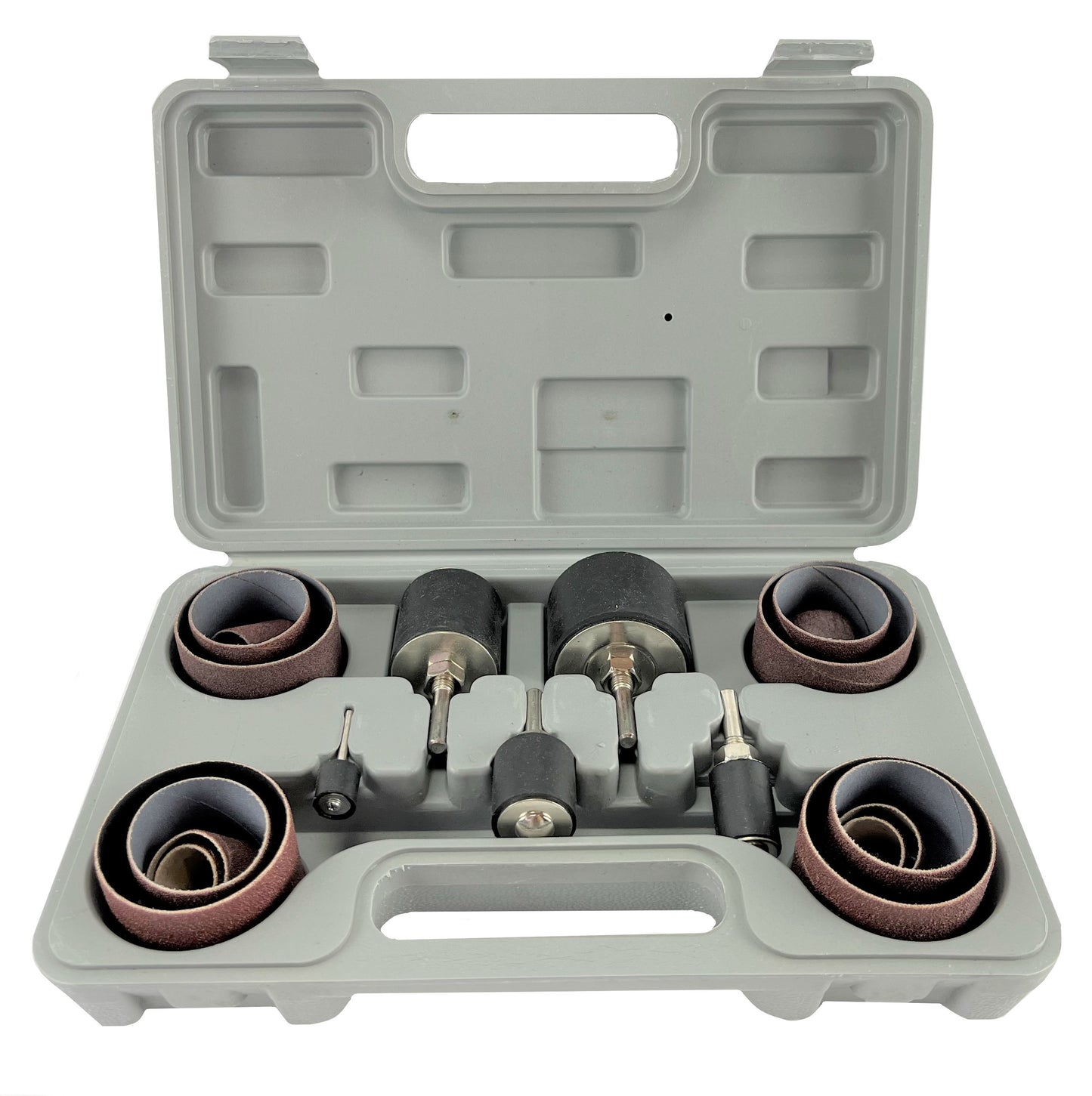 26 Piece Woodworking Kit - Drum Sanding Rotary Kit & Carrying Case