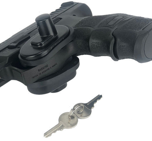 Keyed Trigger Gun Lock Steel Safety Universal Firearms Pistol Rifle Shotgun