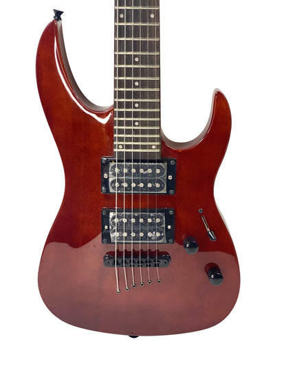 Zenison 34" Children's Electric Rock Style Guitar - Cherry Red