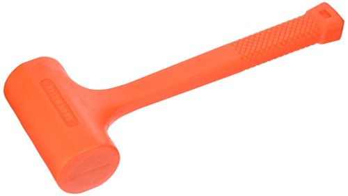 Pit Bull CHIHD192 4 lb Neon Dead Blow Hammer, 14.5" Rubberized Plastic 4lbs