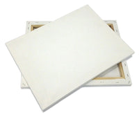 Artist Canvases For Paitning 2-Pack 8X10 Framed Pre-Stretched Cotton Duck Double Acrylic Gesso