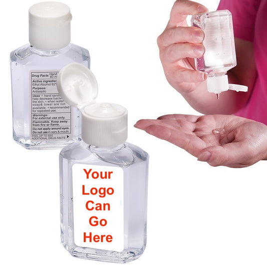 Hand Sanitizer Advanced Antibacterial Cleanser Clear Gel 60 ml / 2 oz per Bottle