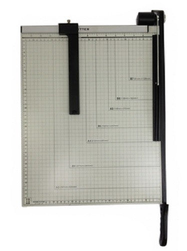 PAPER CUTTER - 21" x 16" inch - METAL BASE TRIMMER NEW