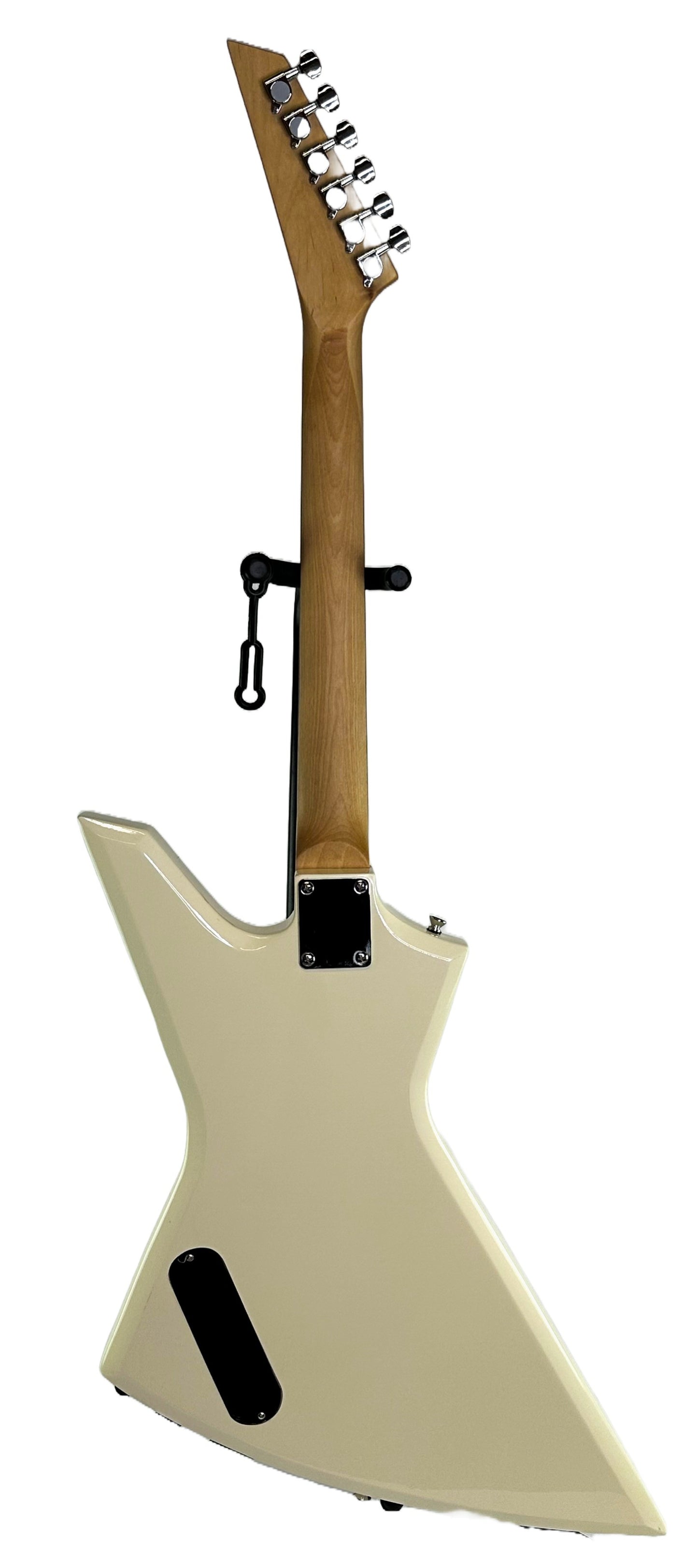 Electric Guitar Rock Style 6-String Right Hand Full Solid Body - Antique WHITE
