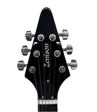 Electric Guitar 6 String Solid Wood Body Bolt on Neck Gunmetal Gray Metallic