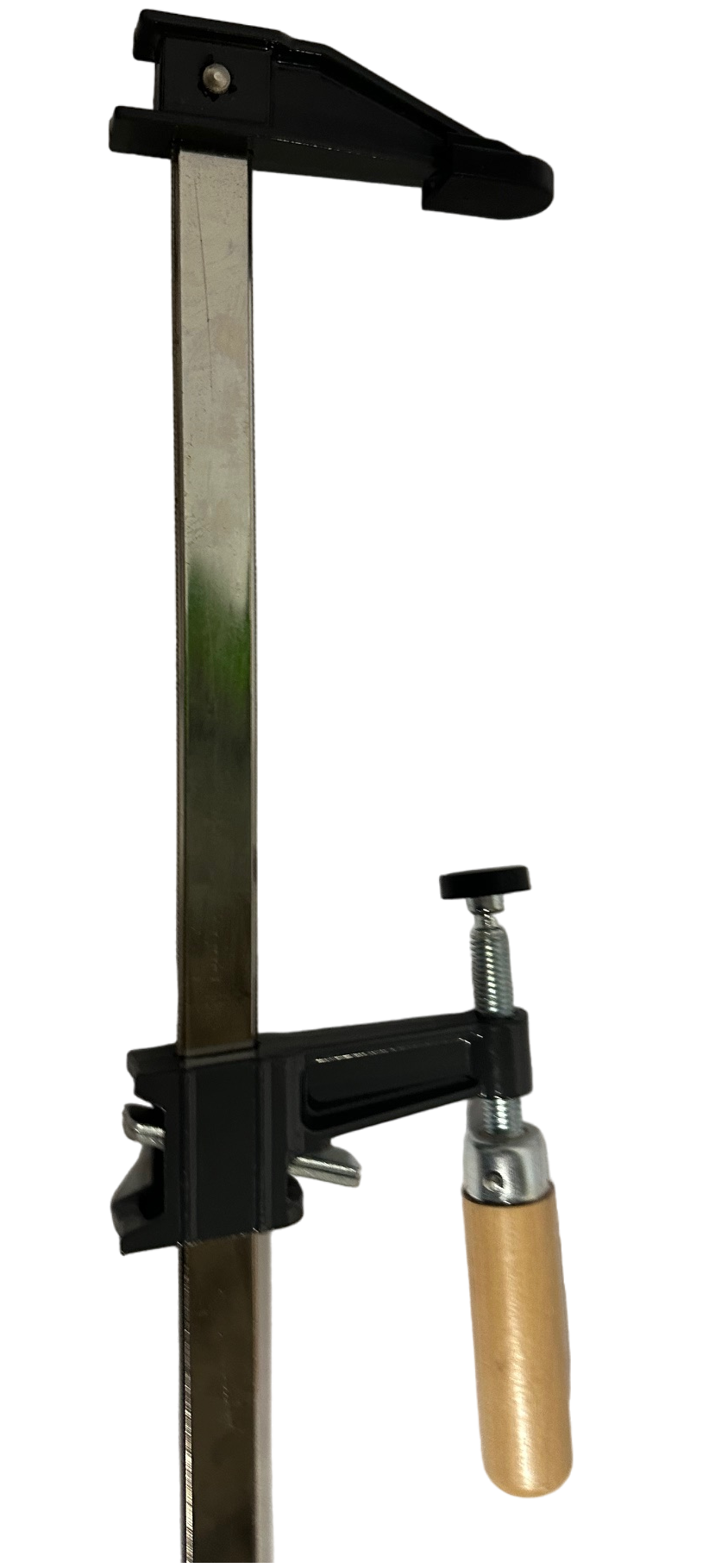 18" Steel Bar Clamp with Metal Ratcheting System and Quick Release Suitable for a Wide Range of Woodworking and Metalworking