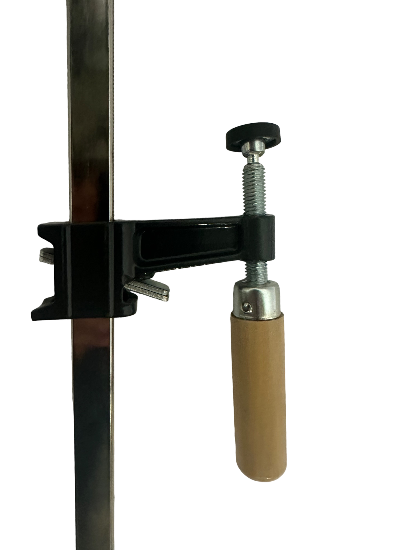 18" Steel Bar Clamp with Metal Ratcheting System and Quick Release Suitable for a Wide Range of Woodworking and Metalworking