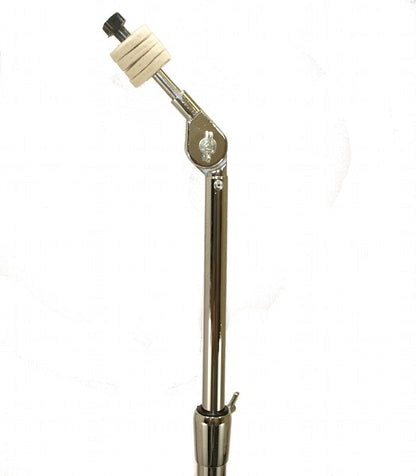 Zenison Straight Cymbal Stand 5' Heavy Duty Chrome Double Braced Tripod Anti Skid