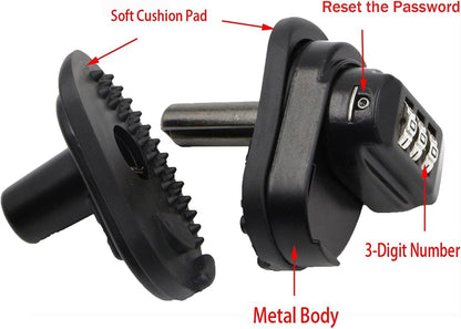 3-Dial Combination Trigger Gun Lock Safe Universal Firearms Pistol Rifle Shotgun