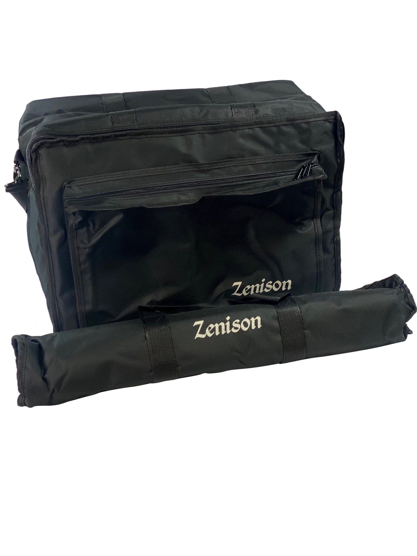 Deluxe Padded Bongo and Stand Gig Bag Carrying Case Combo 7" & 8" Bongos