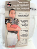 Youth Football Girdle Stromgren 5 Pad Moisture Wicking Compression FlexPad