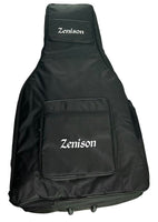 Zenison DOUBLE NECK Electric Guitar PADDED GIG BAG Shoulder Straps 42" Black
