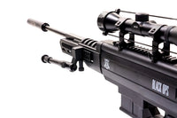 Black Ops Sniper Air Rifle .177 Break Barrel 4x32 Scope Adjustable Bipod - Barra