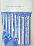 Masonry DRILL BIT SETS - 8 piece SETS Concrete