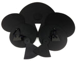 9 Piece DRUM PRACTICE PADS - Silent Black Foam Quiet 9-pcs Covers NEW SET