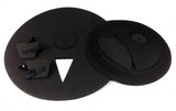 9 Piece DRUM PRACTICE PADS - Silent Black Foam Quiet 9-pcs Covers NEW SET