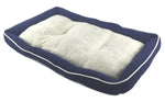 Pet Bed Cushion Mat Pad Dog Cat Kennel Crate Cozy Soft Sheep Fur 48 x 30 x 3"