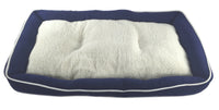 Pet Bed Cushion Mat Pad Dog Cat Kennel Crate Cozy Soft Sheep Fur 48 x 30 x 3"