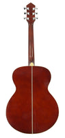 40" Acoustic Folk Guitar Natural Gloss Finish - 6 String Steel Lindenwood