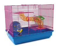 3 Level Hamster Cage Wheel Tubes House Rodents Gerbil Rat Mice Trail Habitat